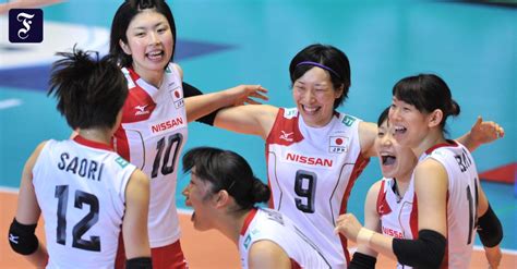 Volleyball Frauen Rechenspiele In Japan Mehr Sport Faz