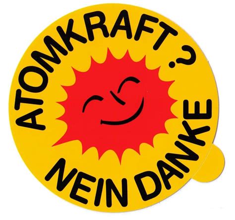 Aufkleber Atomkraft Nein Danke K Packpapierverlag Osnabr Ck