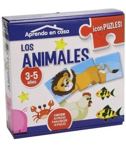 Aprendo En Casa Con Puzles Los Animales Cuotas sin interés