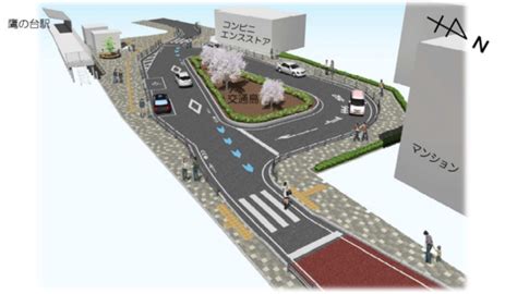 鷹の台駅前ロータリー 工事説明会 石津はるか公式web 小平市議会議員日本維新の会