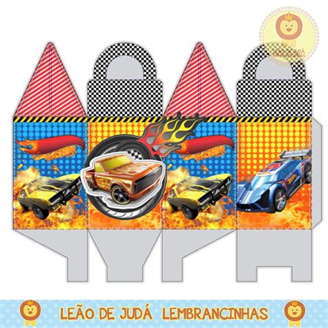 caixinha para festa hot wheels no Elo Leão de Judá Lembrancinhas A
