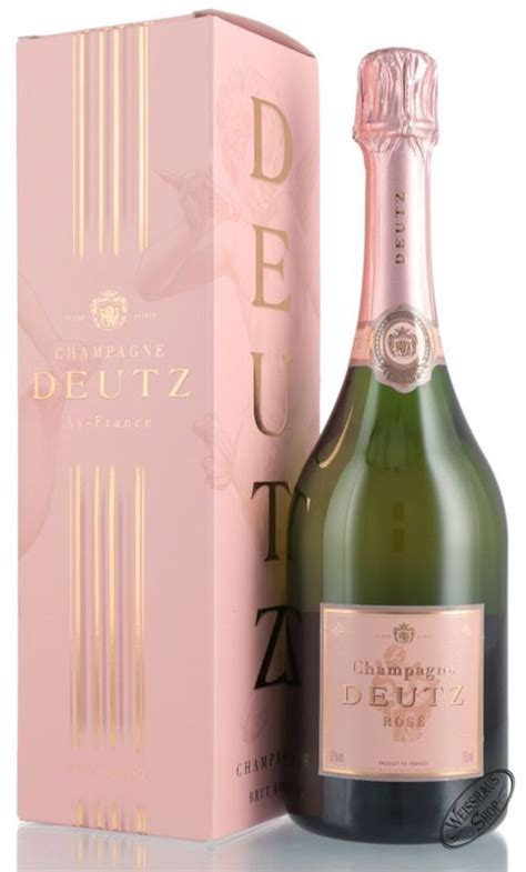 Deutz Rosé Champagner 12 vol 0 75l Geschenkkarton Weisshaus Shop