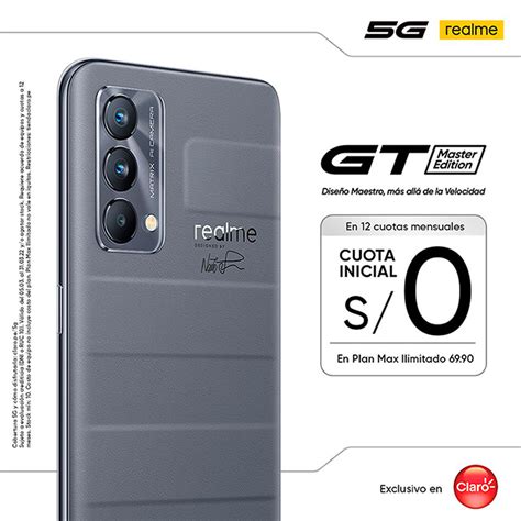 realme GT Master Edition 5G en Perú características y precio del