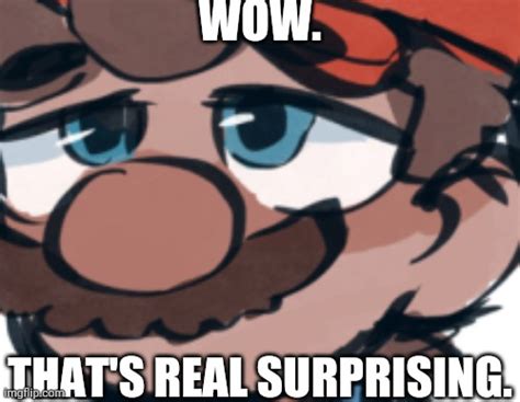 Mario That's Real Surprising Memes - Imgflip