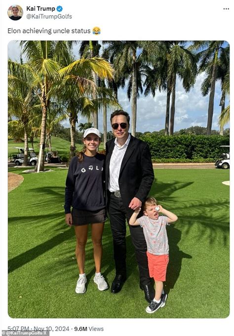 Donald Trump S Granddaughter Kai Calls Elon Musk Uncle Amid Reports