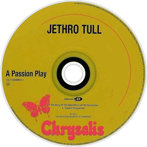 Jethro Tull A Passion Play Theaudiodb