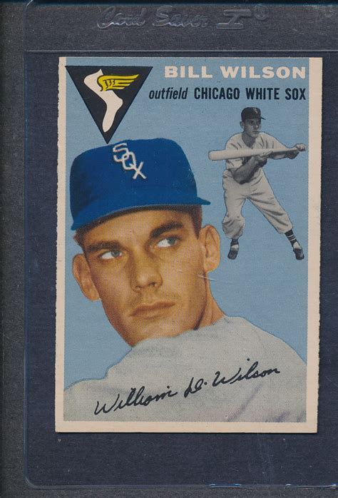 Topps Bill Wilson White Sox Ex Mt Ebay