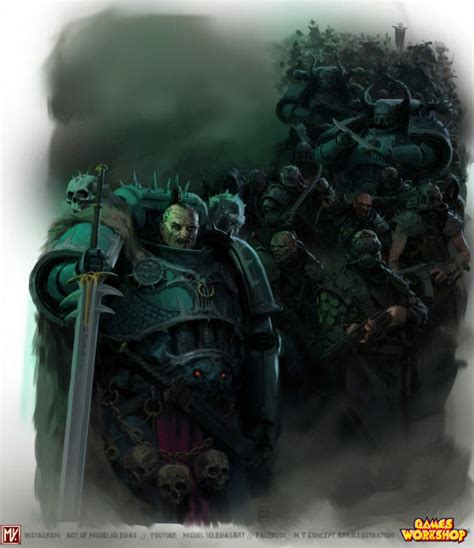 Warhammer K Artwork Heresy Era Alpha Legionaries