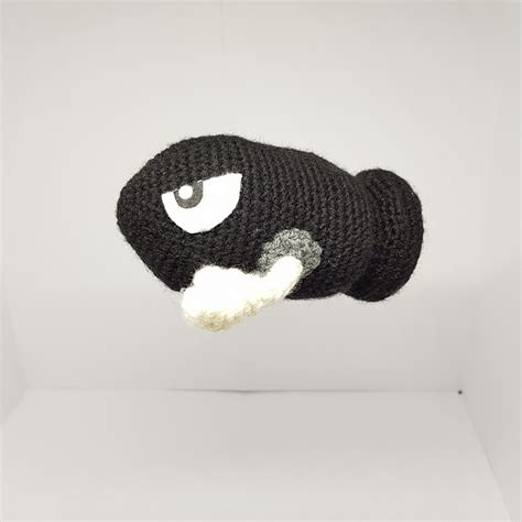 Ravelry: Bullet Bill Super Mario pattern by Chantelle @onescreativemind