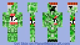 Creeper Exposed Exposives Minecraft Skin