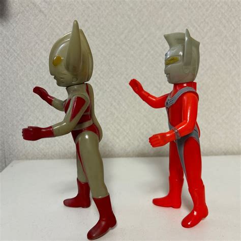 Yahooオークション ソフビ 当時物 ブルマァク ウルトラマンタロウ