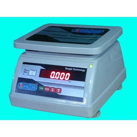 Reegle Abs Table Top Digital Weighing Scale Size X Mm