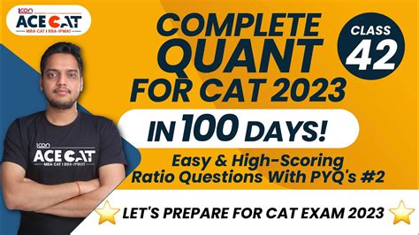 CAT 23 Quant Preparation In 100 Days Ratio Proportion 2 YouTube