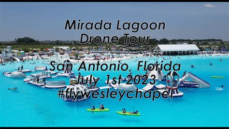 Mirada Lagoon Drone Tour San Antonio Florida July St