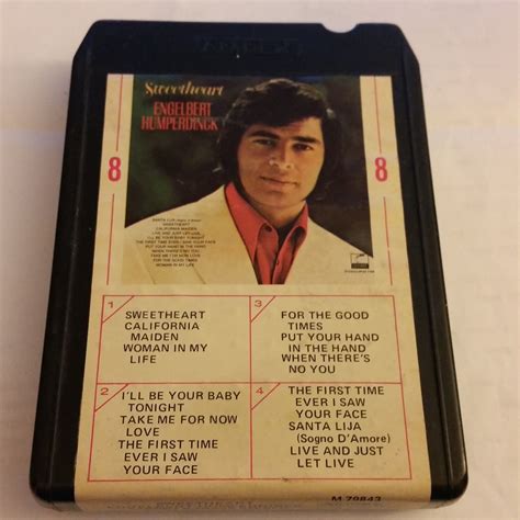 ENGELBERT HUMPERDINCK SWEETHEART PARROT 8 TRACK TAPE TESTED M 79843 EBay