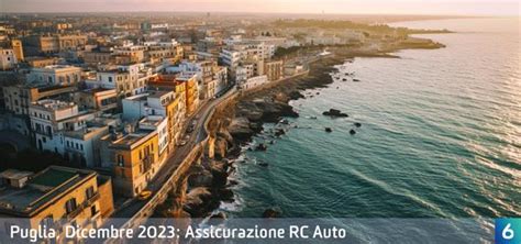 Prezzi Rc Auto In Puglia A Dicembre Come Si Pu Risparmiare