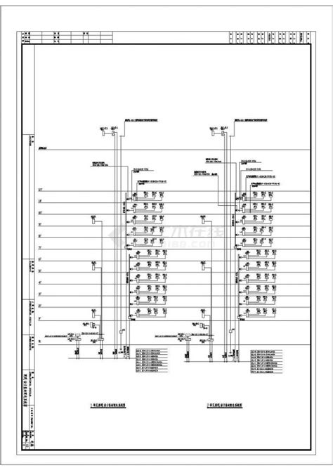 某十二层住宅电气cad大样详细节点图纸全套居住建筑土木在线