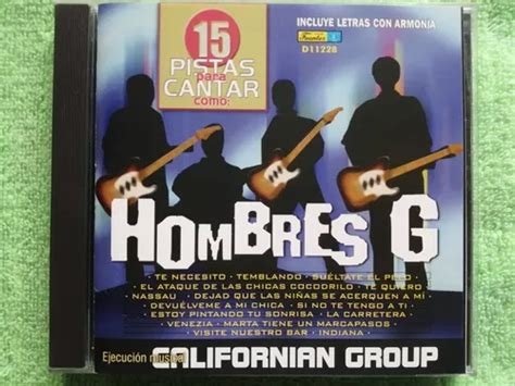 Eam Cd 15 Pistas Para Cantar Como Hombres G 2003 Colombiano Cuotas