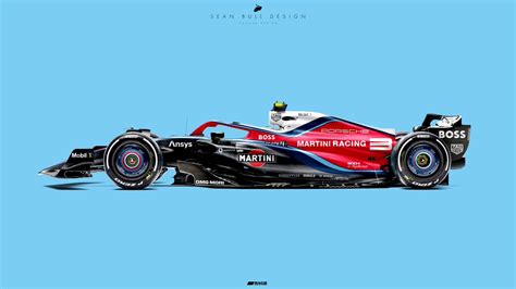 Sean Bull Design On Twitter Martini Porsche F1 Livery Concept Another