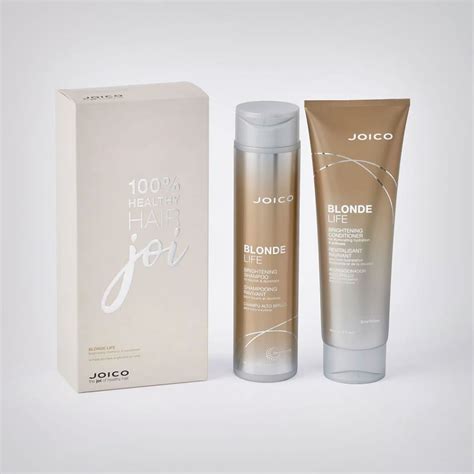 Oštećena kosa JOICO Blonde Life Christmas Set za plavu