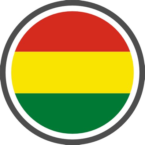 Bolivia Flag Round Circle Icon Png And Svg Vector Free Download