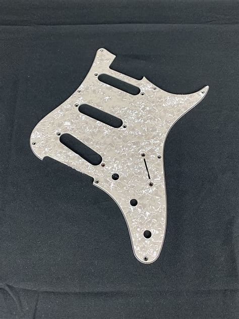 Silver Sky Pickguard Aged Pearloid Fits Prs Core Model Reverb