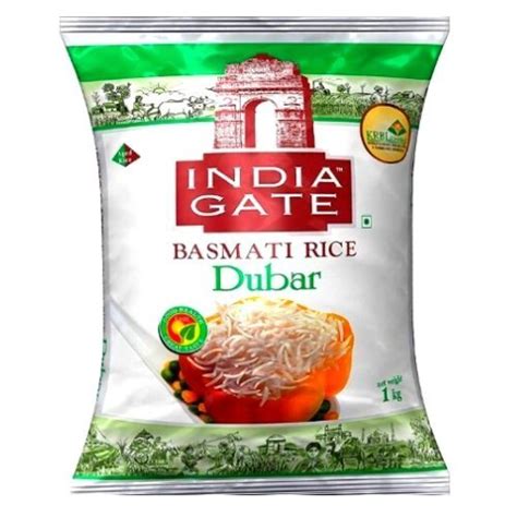 Organic Long Grains Dubar White Basmati Rice For Human Consumption At