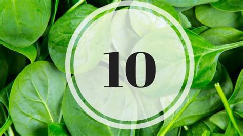 Top 10 Health Benefits Of Spinach Youtube