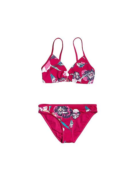 ROXY Mädchen Bikini Little Wanderer pink