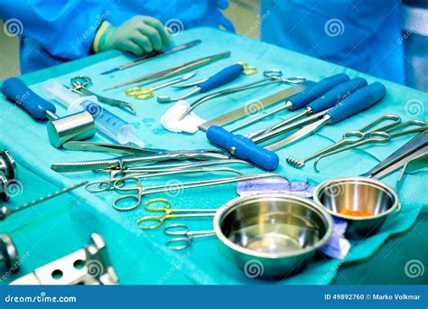 Surgical Instruments In The Operating Room Stock Photo - Image: 49892760