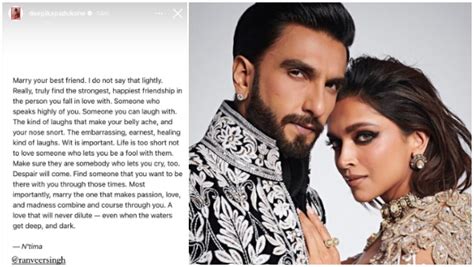 Friendship Day 2023 Deepika Padukone Wish For Husband Ranveer Singh