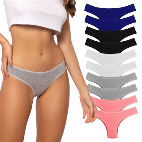 Kit Calcinhas Tanga Cotton Lingerie Feminina Algod O Parcelamento Sem Juros