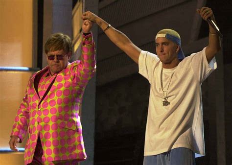 Eminem Has Elton John To Thank for Getting Off of Drugs