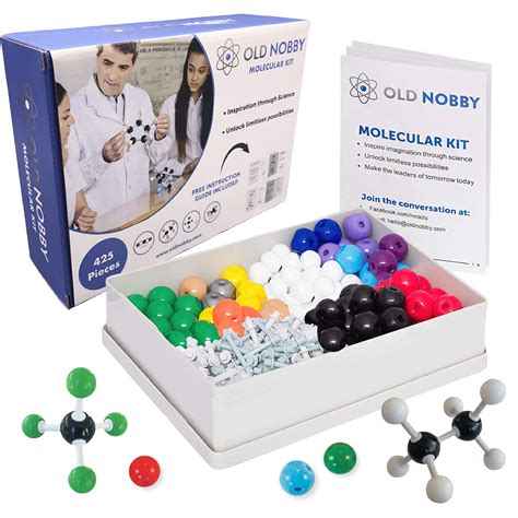 Amazon Old Nobby Organic Chemistry Set Pc Molecular Model