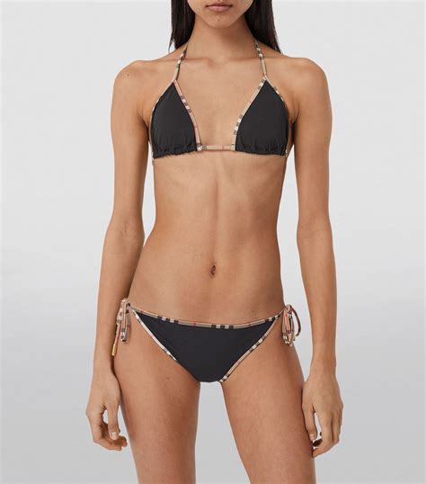 Burberry Check Trim Bikini Harrods Us