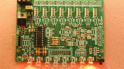 12 Channel Led Chaser Pic16f84a Circuit Diagram - Circuit Diagram