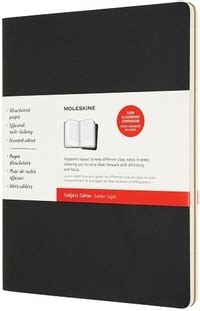 Moleskine Cahiers Set Of Black And Kraft Journals Extra