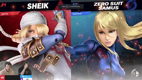 Marss Zero Suit Samus Vs Naitosharp Sharp Sheik Nov