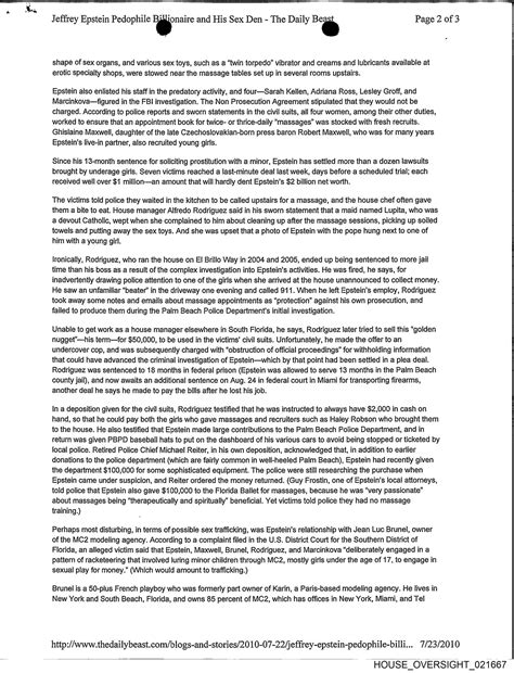 Adriana Mucinska - Epstein Web Tracker