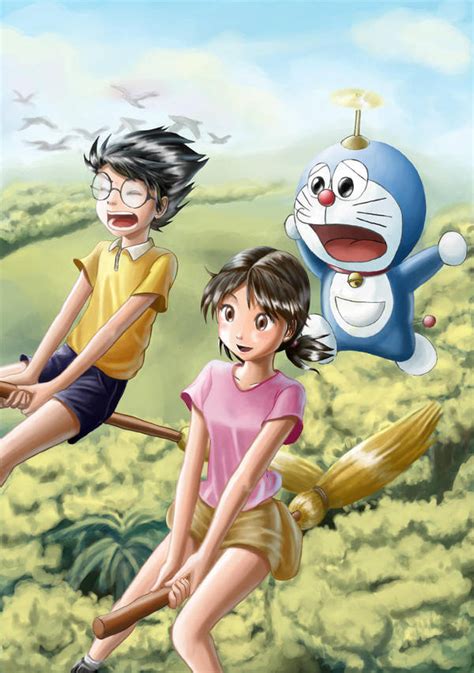 doraemon fan art by Dsabotender on DeviantArt