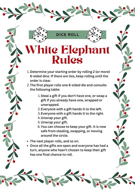 White Elephant Rules for Gift-Giving Fun [Printables] - FUN.com Blog