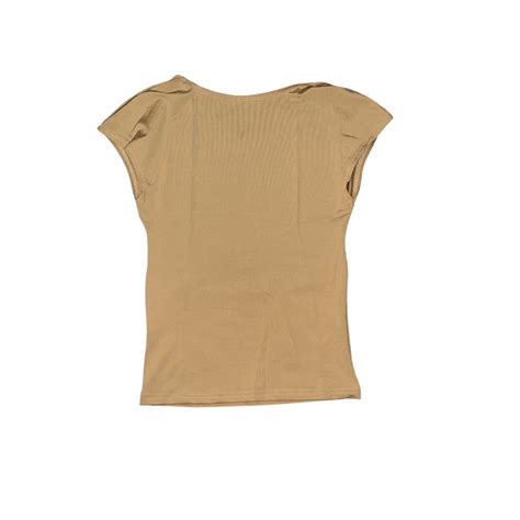 Backless Top Never Been Worn Out Light Brown Nude Depop