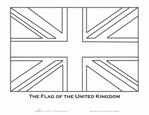 England Flag Coloring Page - Coloring Home