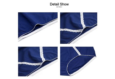 Hot Sell Plus Size Panties For Women Cotton Ladies Underwear Pure