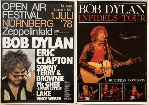 Lot 296 Bob Dylan Posters