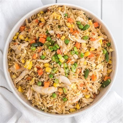 Easy Chicken Fried Rice Recipe