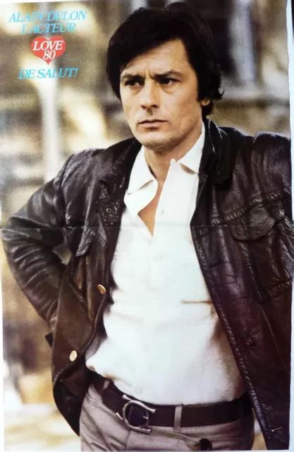 Alain Delon Poster Pages Coupure De Presse Clipping Eur