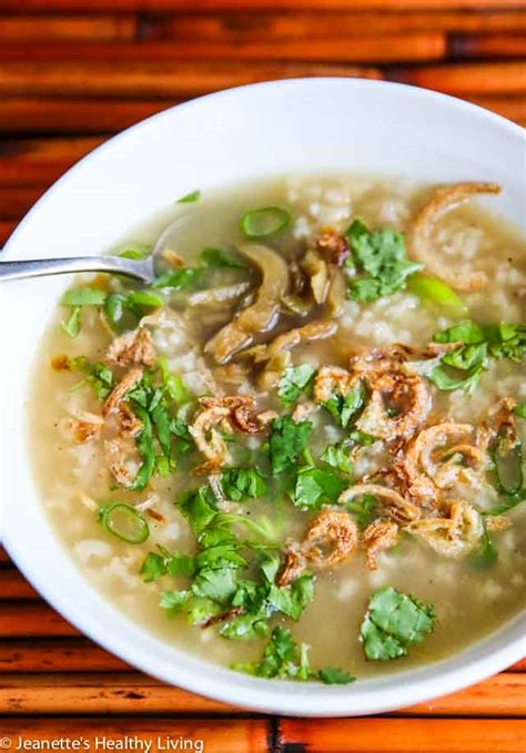 Turkey Brown Rice Congee Recipe Jeanettes Healthy Living