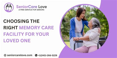 how to choose a memory care facility