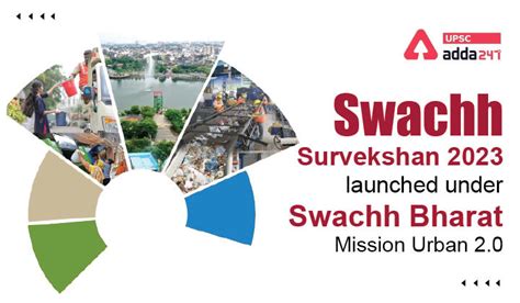 Swachh Survekshan Launched Under Sbm Urban